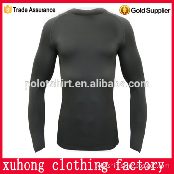 OEM service long sleeve mens fitness compression t shirt